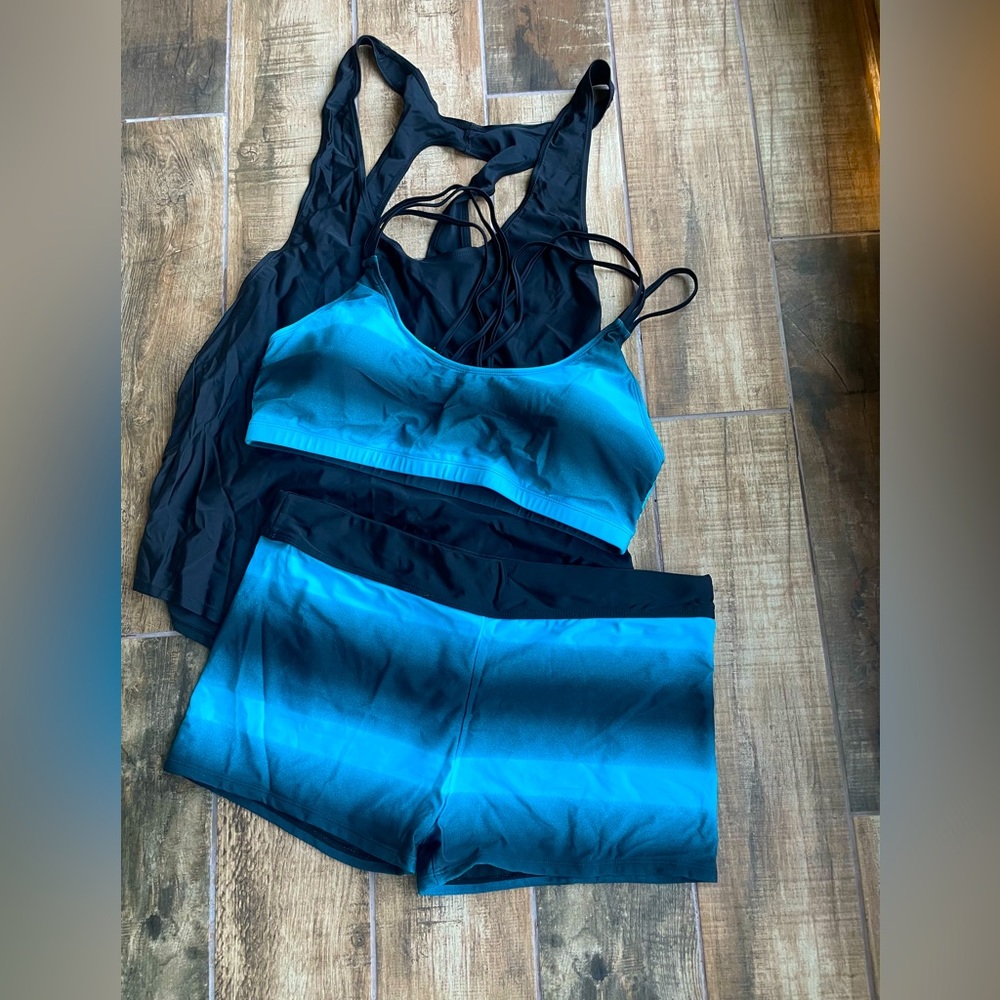 Swim Suit, 3 piece,2XL, NWOT